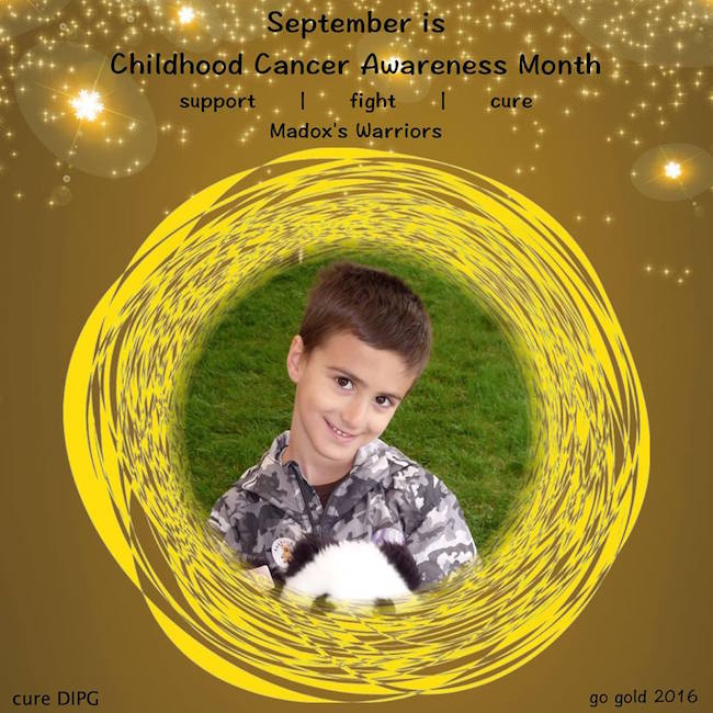 Childhood Cancer Awareness Month is here